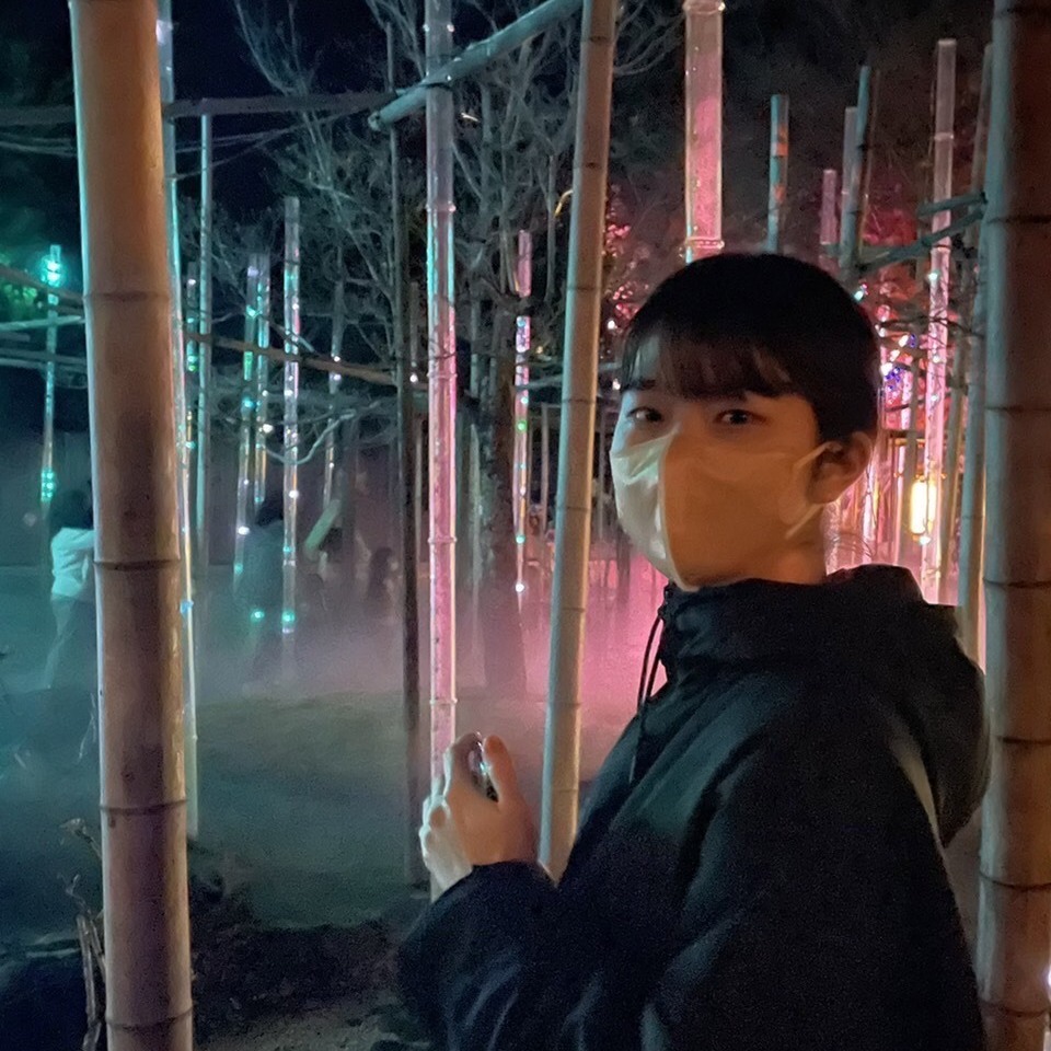 先輩の写真