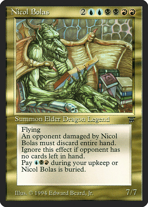 MTG Nicol Bolas レジェンド 旧枠