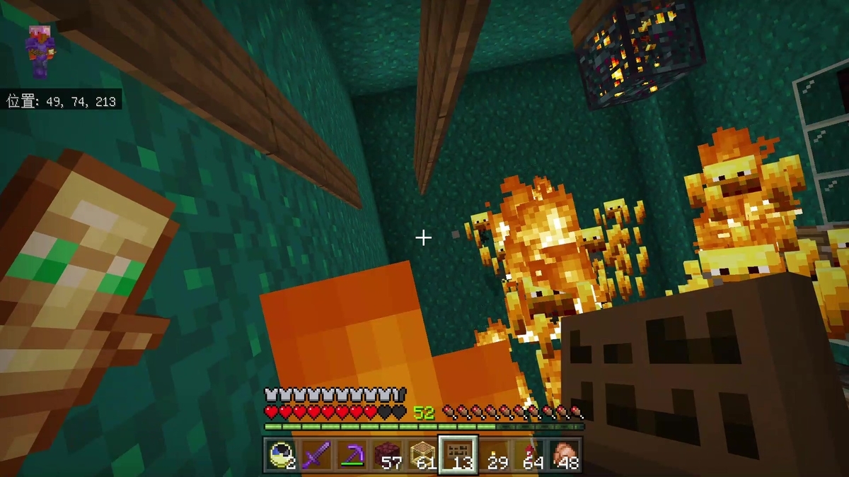 ネコクラのminecraft Beやっております 197 ブレイズトラップを改造します ネコクラのminecraft Beやっております