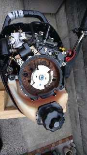 スズキ 2馬力船外機 Df2 スターターロープ交換 分割ボート釣りブログ