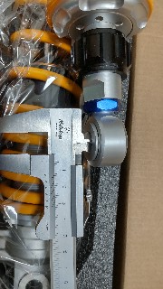 イナズマ1200に流用 オーリンズリヤショック OH後約2000㎞使用 イナズマ1200に流用 オーリンズリヤショック OH後約2000㎞使用