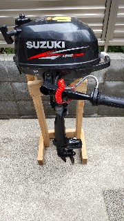 スズキ ８馬力 船外機【値下げしました❗】 北海道豊浦町スズキ8馬力2スト船外機 冷却水が出ないだけ