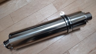 チタンサイレンサー交換（テックサーフ ジークス・スリップオン