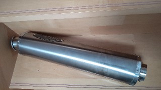 テックサーフチタンサイレンサー難あり/加工用にどうぞ