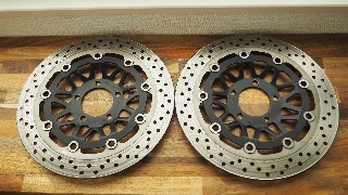 ブレーキディスクを使ったインテリアの製作（ブレーキディスク時計の