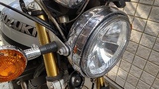 SV1000S純正マルチリフレクター（ヘッドライト）を転用し交換