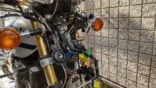 SV1000S純正マルチリフレクター（ヘッドライト）を転用し交換