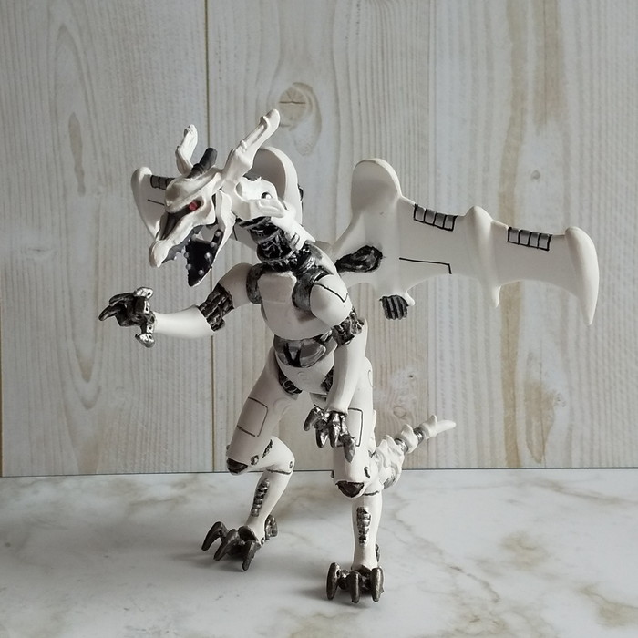 プラストイ ロボットドラゴン ホワイト - イケメンフィギュアを集めたい🔥