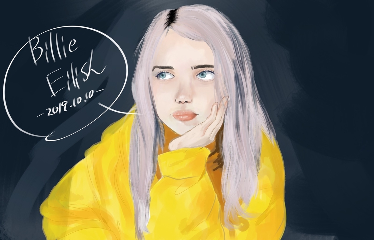 イラスト Billie Eilish