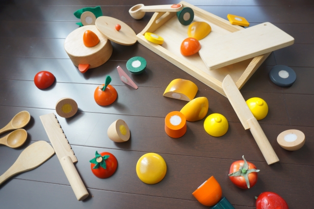 散らかっている