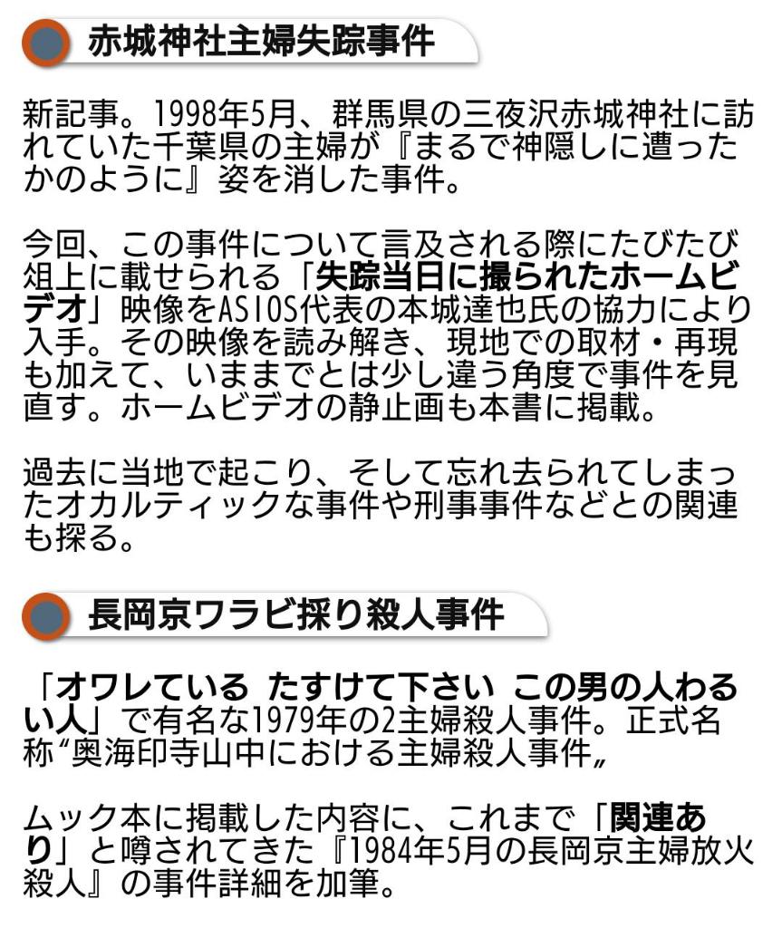 不思議な話は好きなのだ Missingkiry