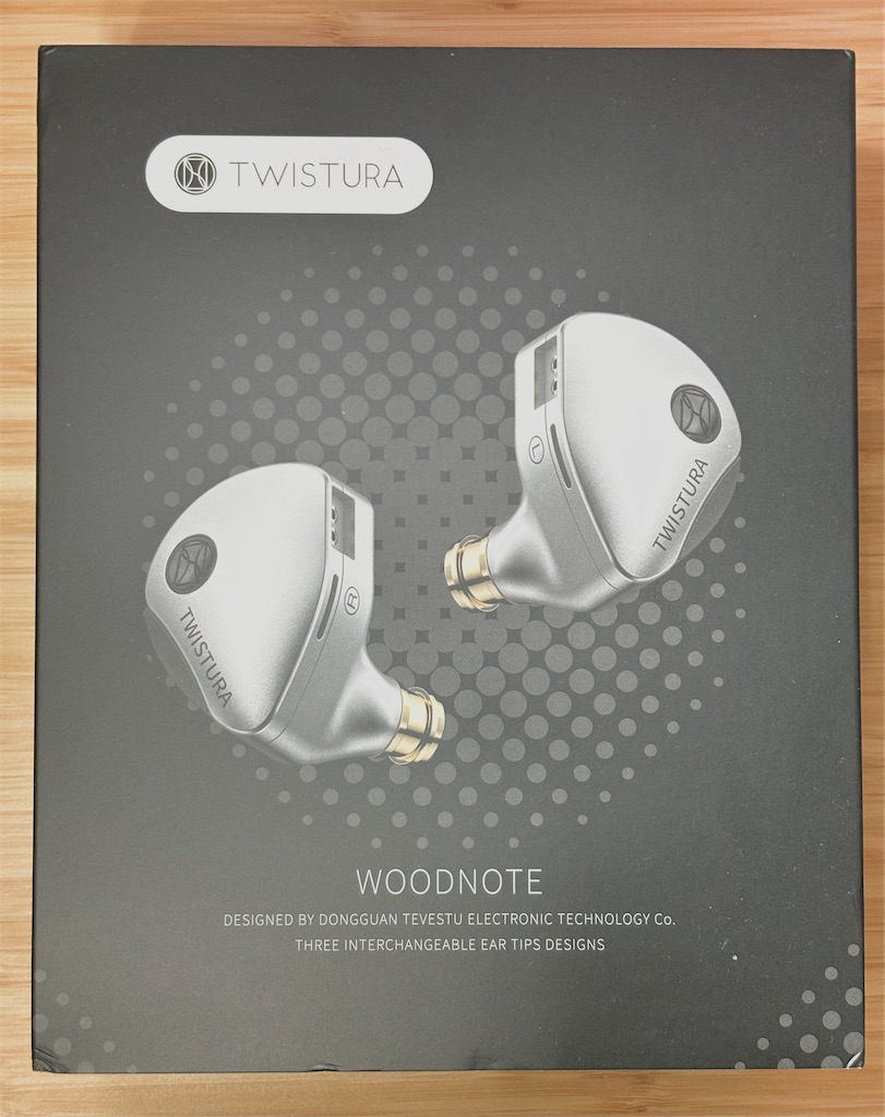 TWISTURA WOODNOTE イヤフォン TWISTURA WOODNOTE」 独自のウッドドーム複合振動板を採用