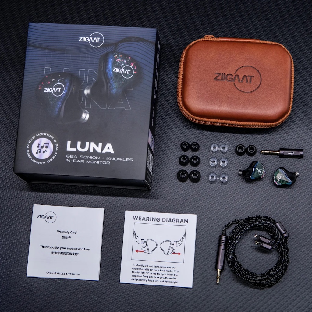 【試聴のみ】ZiiGaat Luna おまけ付き　有線イヤホン　中華イヤホン 試聴のみ】ZiiGaat Luna おまけ付き有線イヤホン中華イヤホン