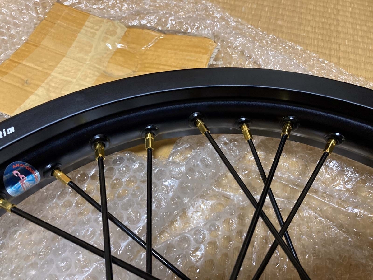 TWR製 ハンターカブ CT125用 ワイドアルミスポークホイール TWR製 ハンターカブ CT125用 ワイドアルミスポークホイール