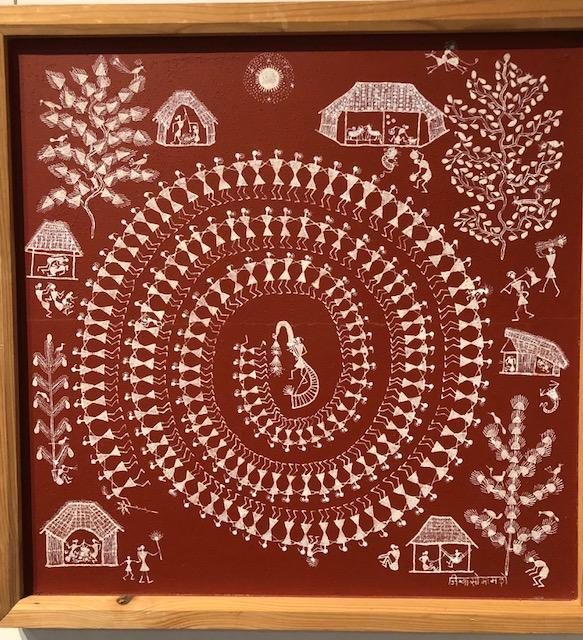 一年ぶりの東京♪ミティラー美術館コレクション展（たばこと塩の博物館