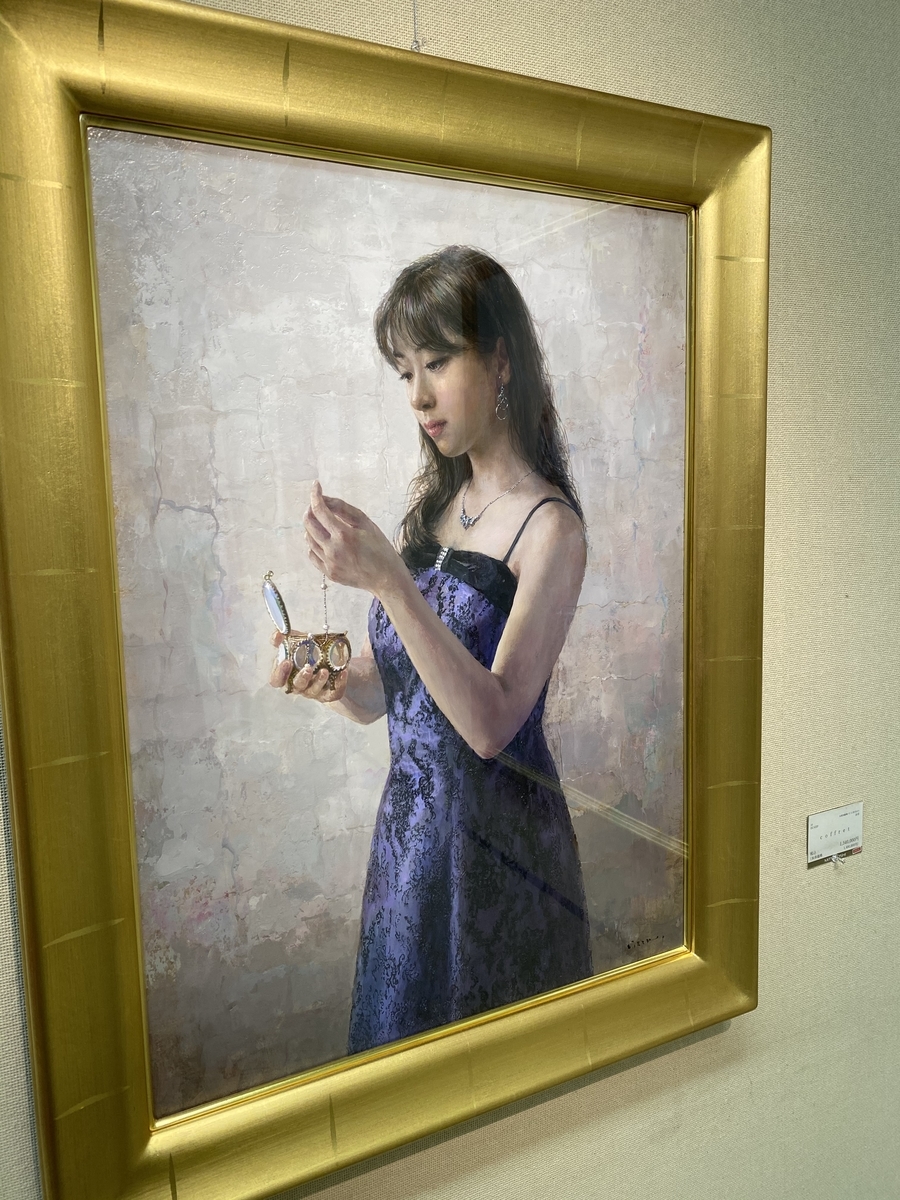木原和敏、【ストールの裸婦】、希少な額装用画集より、新品額装付、状態良好 絵画モデル🌼木原和敏 個展🖼 - うたねこみずかの部屋