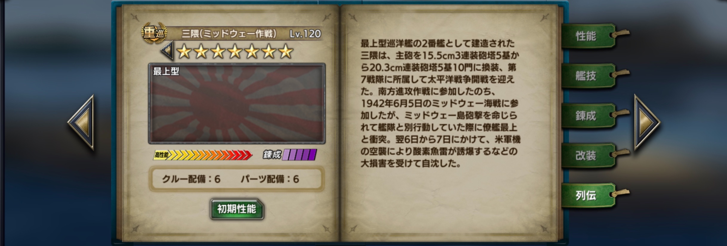 三隈(ミッドウェー作戦):列伝 MikumaM-history