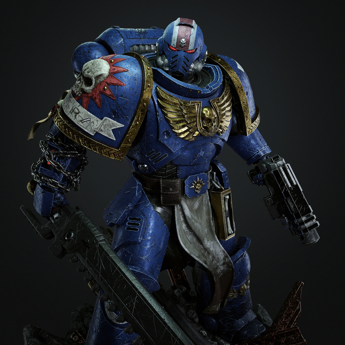 ウルトラマリーン】 タイタス - Mogaxのブログ ｢ウォーハンマー40000