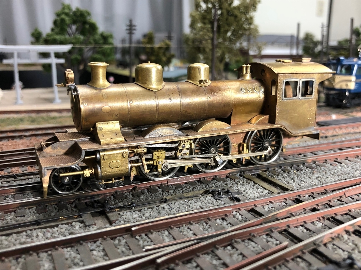 16番（1/80）真鍮製蒸気機関車 8620 （鉄道模型社エッチング板から製作