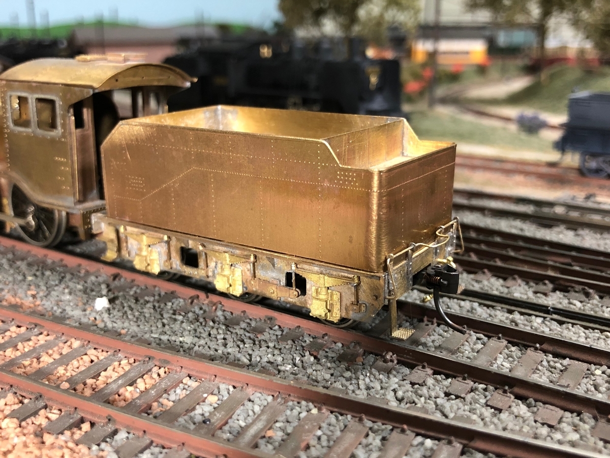 16番（1/80）真鍮製蒸気機関車 8620 （鉄道模型社エッチング板から製作）