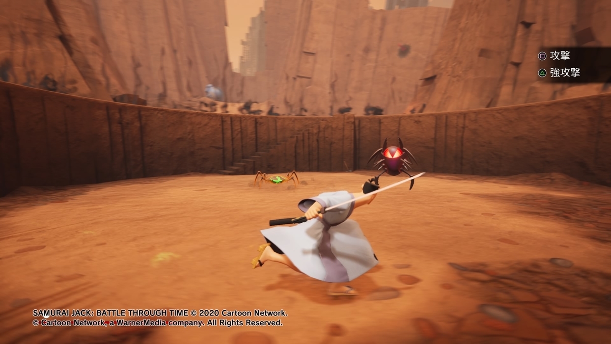 サムライジャック 時空の戦い 原題 Samurai Jack Battle Through Time いろいろとゲームを語ろう