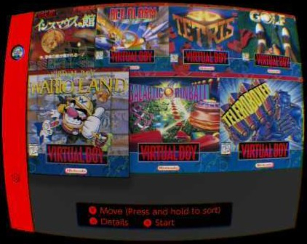 バーチャルボーイ 本体 + ゲームカートリッジ f18c508d5c724899ac5fa3b88cece2