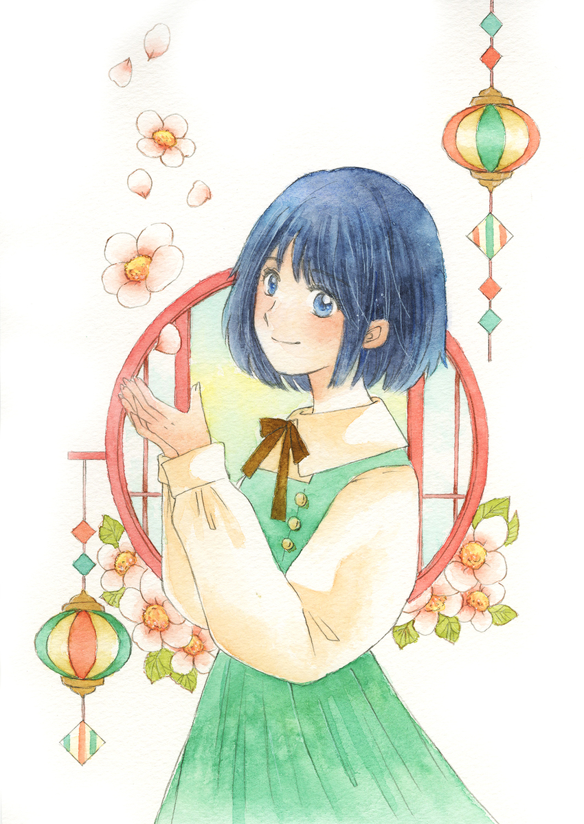 レトロなイラスト - レトロな水彩屋