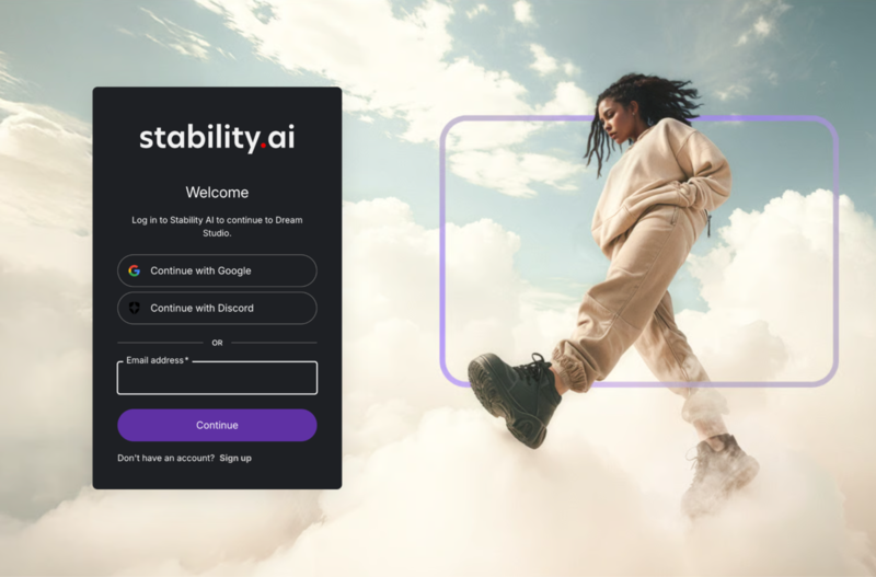 Googleアカウント等でサインインします