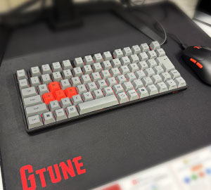 G TUNE GMK82 キーボード 新宿の店舗の展示の様子