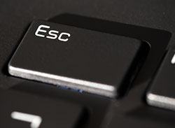 ESCキーのイメージ