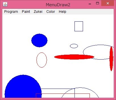 表示されるフレーム