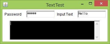 表示されるフレーム