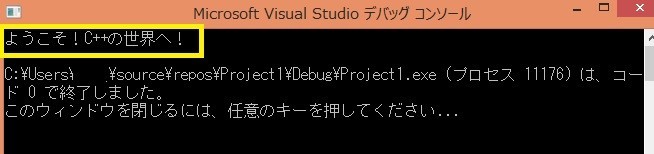 プログラムの実行