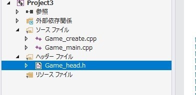 ファイルの構成