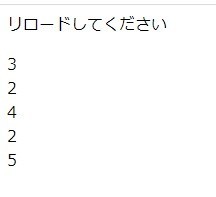ブラウザの表示