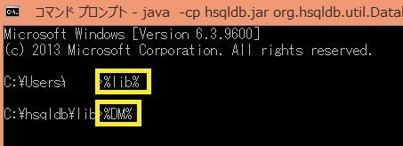 DatabaseManagerの起動