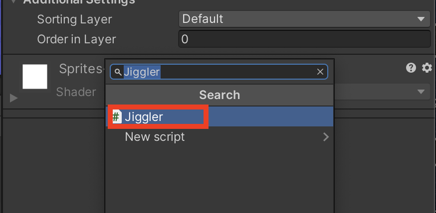 f:id:MrRadiology:20201017100735p:plain 「Jiggler」スクリプトを追加