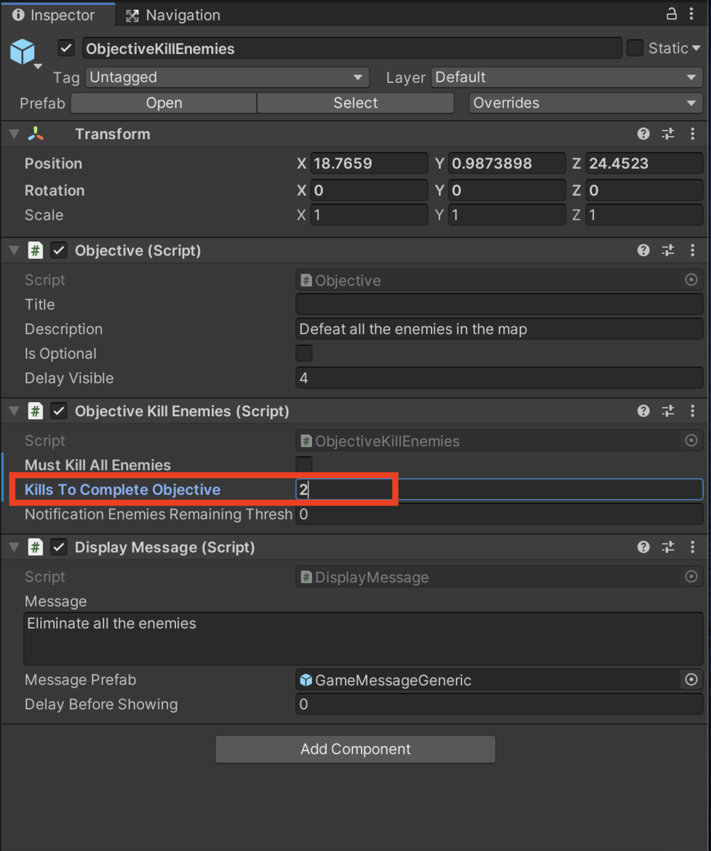 f:id:MrRadiology:20201022070836p:plain Kills To CompleteObjectiveを2に設定