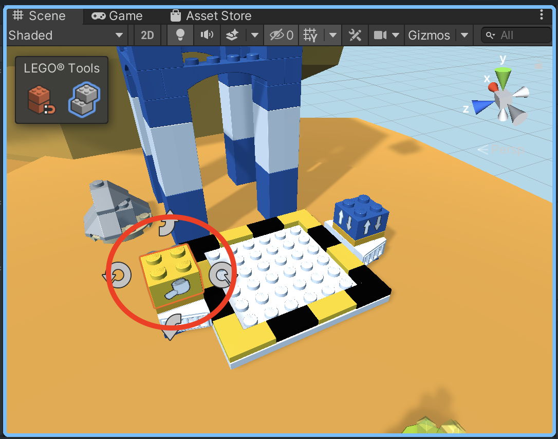f:id:MrRadiology:20201101111527p:plain 「Touch Trigger brick」プレハブ