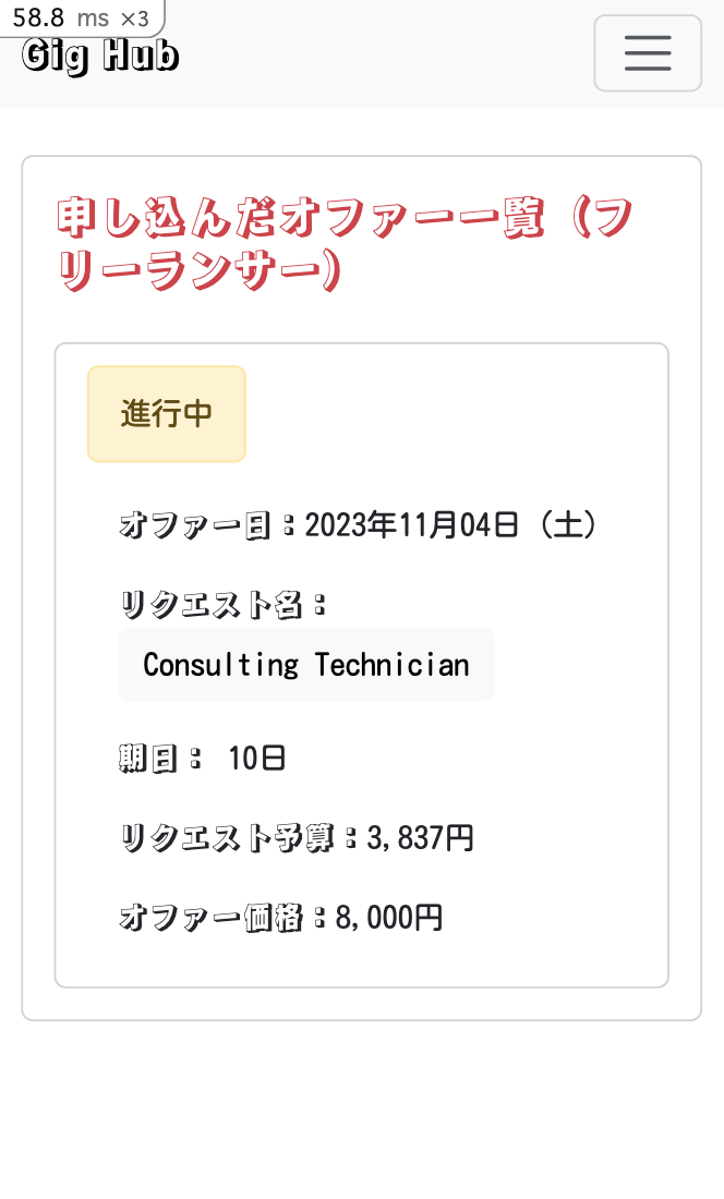 モバイルレイアウト