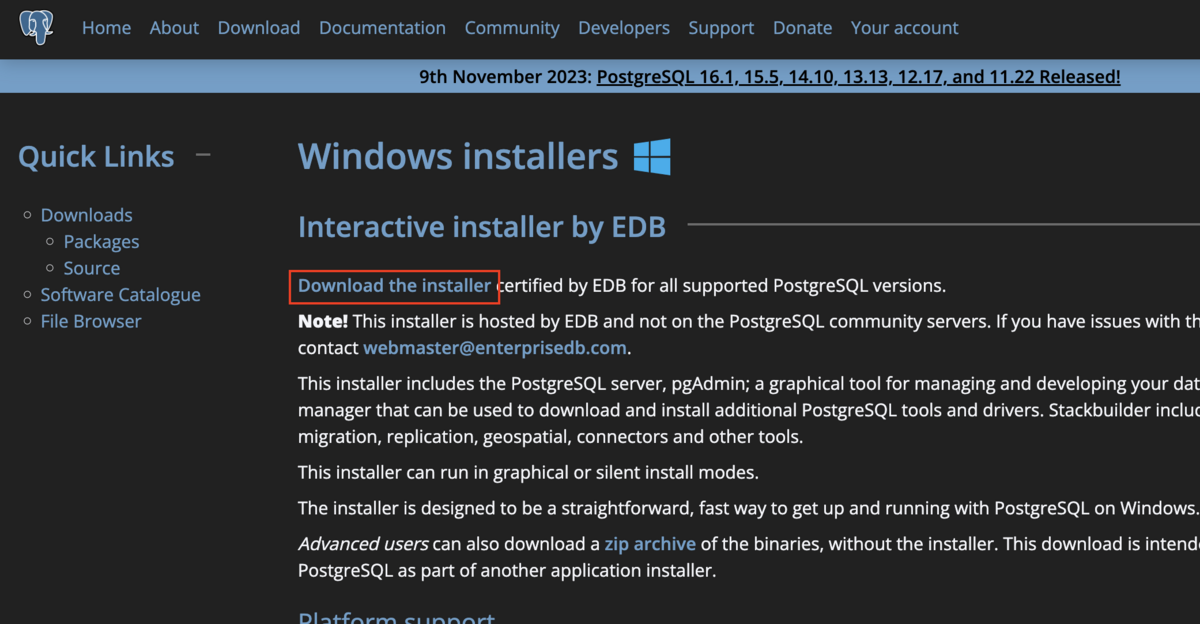 Download the installer
