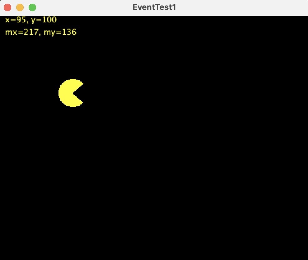 表示されるフレーム
