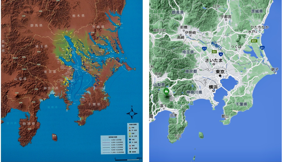 縄文の東京湾 - おおパパの茅ヶ崎と札幌日記