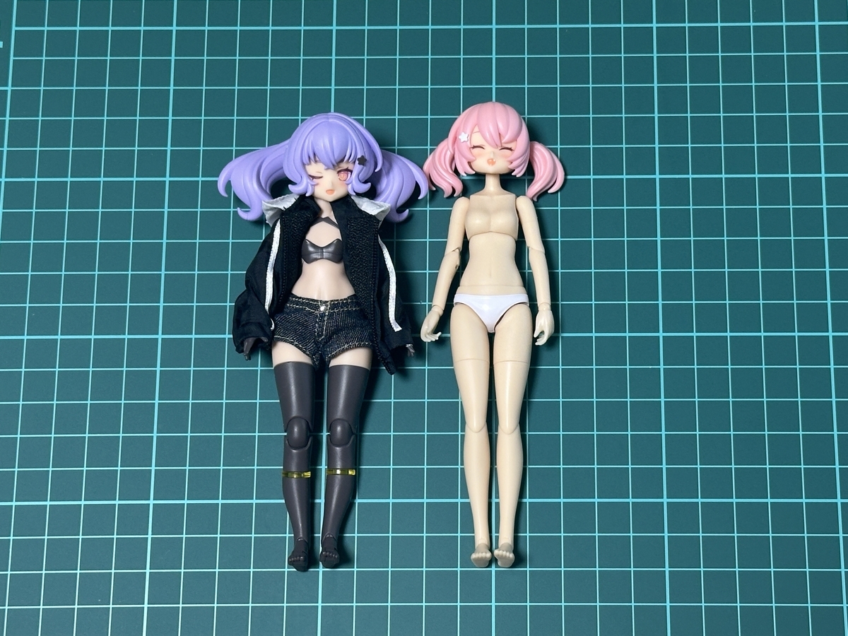創彩少女庭園 ドレスアップボディ【S】を組み立ててみた。 - マフィン