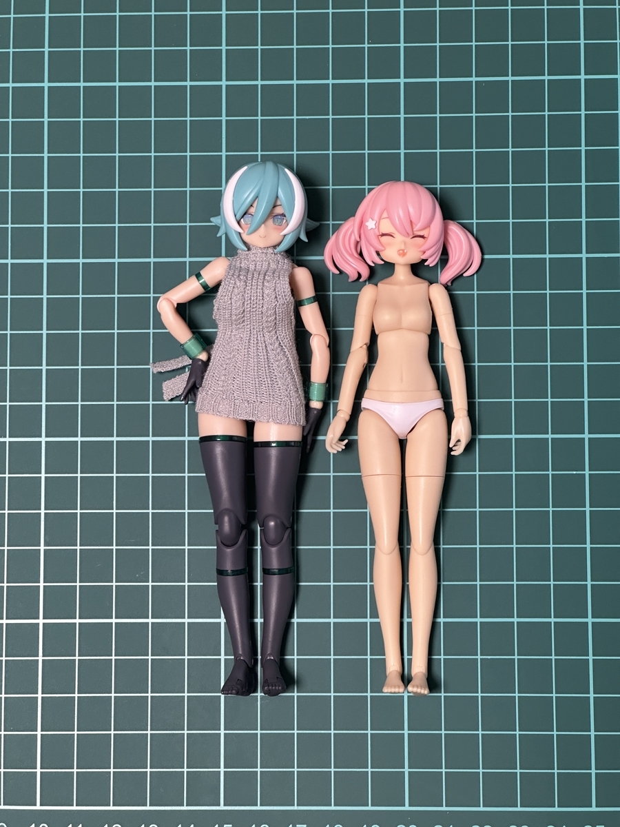 創彩少女庭園 ドレスアップボディ【S】を組み立ててみた。 - マフィン