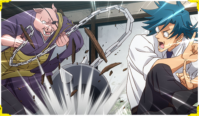 的確な喝を入れる指導教官