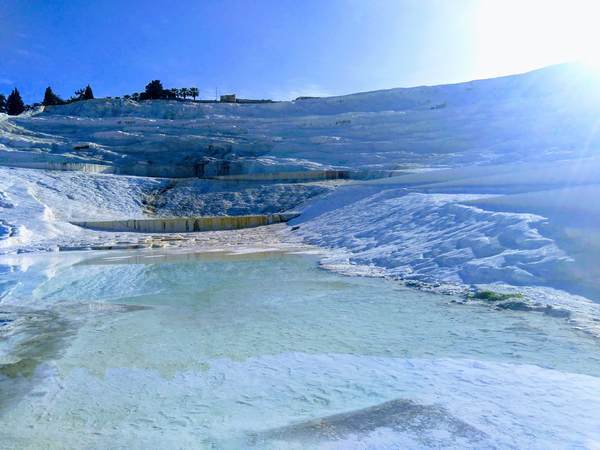 パムッカレ石灰棚の絶景
