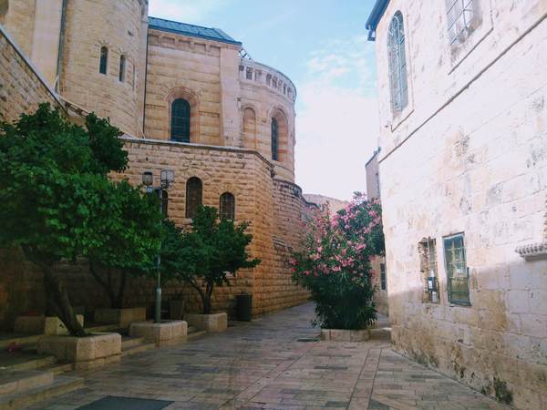 シオンの丘の景観