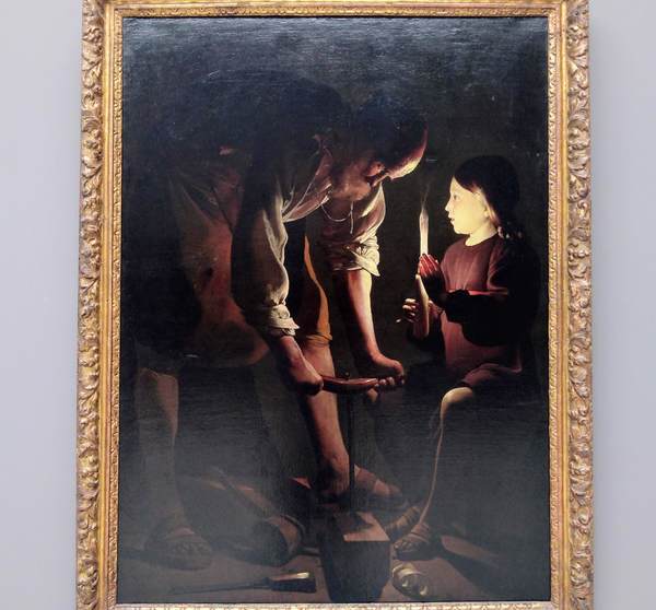 大工聖ヨセフ(ラ・トゥール) 大工聖ヨセフ(ラ・トゥール)