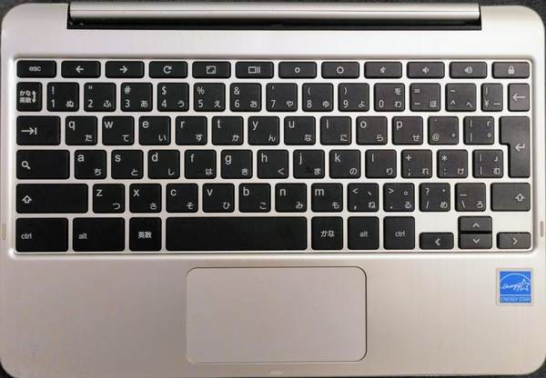 ASUS C101PAのキーボード